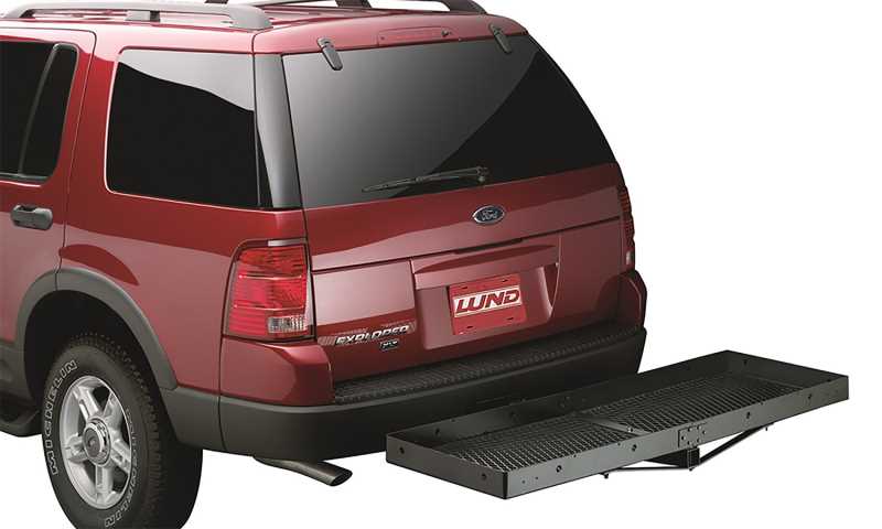 Hitch Mounted Cargo Carrier 601010